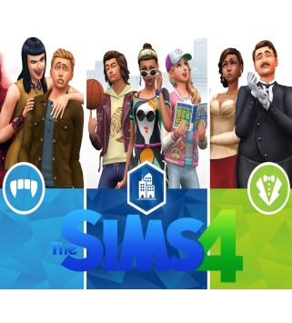 The Sims 4 - City Living + Vampires + Vintage Glamour DLC Bundle Origin Key GLOBAL